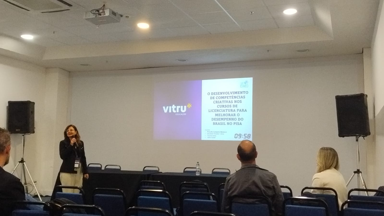 Apresentação realizada na 30ª edição do CIAED